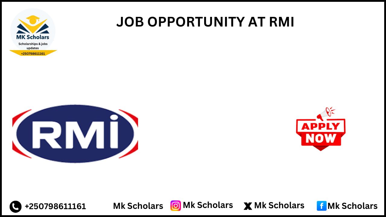JOB OPPORTUNTIY AT  RWANDA MANAGEMENT INSTITUTE (RMI)